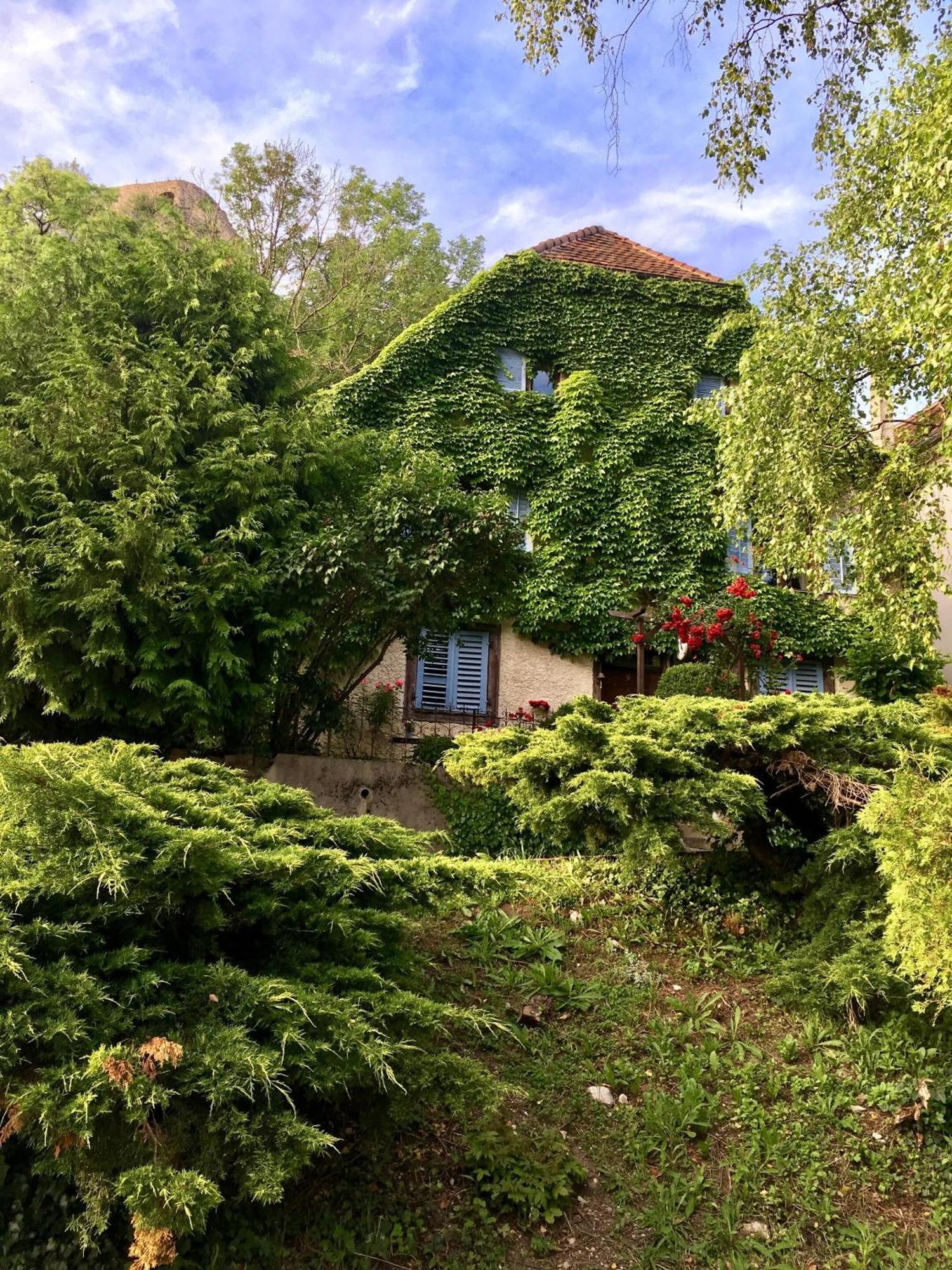 B&B De Charme La Maison Des 5 Temps Ferrette Bagian luar foto